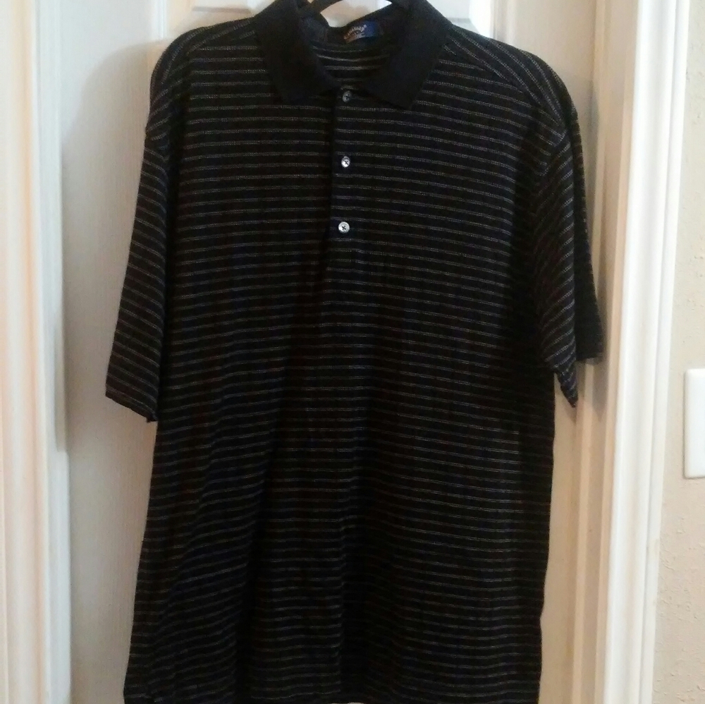 Callaway black &white   men's shirt. XL